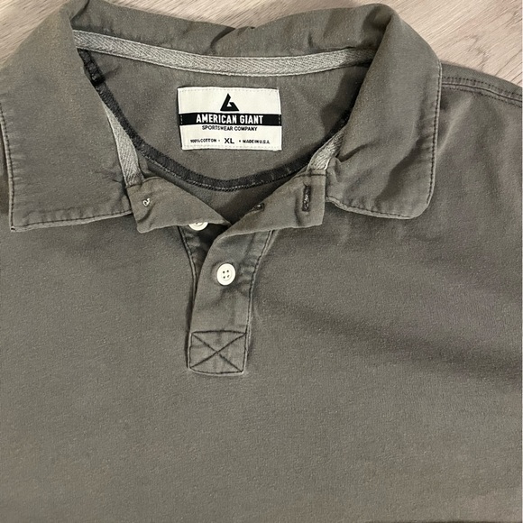 American Giant Cotton Polo - Picture 1 of 5